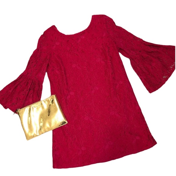 LACE SHIFT DRESS - Picture 15 of 15